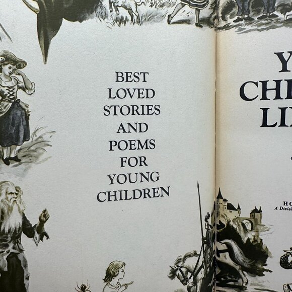 Young Children's Library Volume 7 Best Loved Stories 1963 Hardcover Book - Picture 5 of 7
